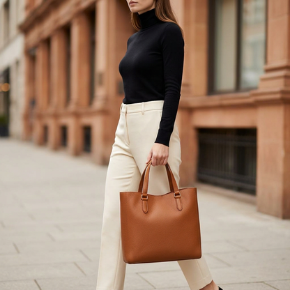 Classic Leather Tote
